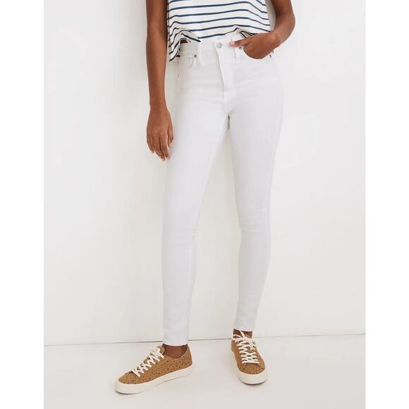 Madewell NWT Women's 10" High-Rise Skinny Jeans Size 27 - Picture 1 of 10